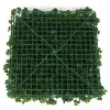 Plastic UV Artificial Leaf Fence Artificial Boxwood Hedge Fence Panel Plants Garden Ornament Green Wall Plant