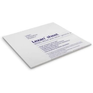 Polycarbonate Clear Plastic Sheet Lexan (24&quot;X24&quot;X1/4&quot;)