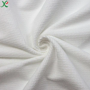 Polyester/Nylon conjugated microfiber interlock fabric 11 wales corduroy fabric for bathrobe and towel