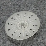 Polypropylene plastic washer for EIFS anchor plate