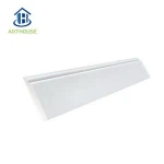 Polyurethane flexible Skirting Board decorative floor skirting boards baseboard molding for house decor 2020