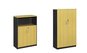 Popular Lockable Economical Panel Wood Filing Cabinet for Office Files Books