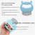 Import Portable Cat Dog Massage Shell Comb Grooming Hair Removal Shedding Pet Products Dog Supplies Home Cleaning Combs from China