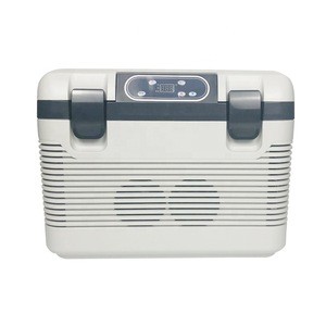 Portable compressor car fridge 12v mini freezer cooler box for camping