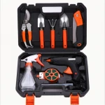 Portable kids gardening set high quality gardening set for kids cheap gardening tools gift set