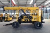 Portable Trailer Mounted Water Well Drilling Rig borehole boring machine