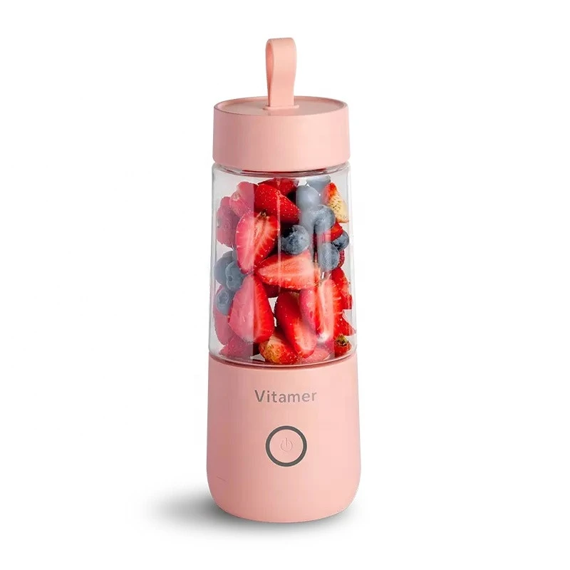 Portable USB Electric Fruit Vitamer Juicer Mixer Bottles Handheld Smoothie Blender Rechargeable Mini Juice Extractor Machine
