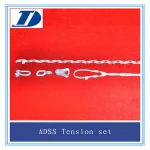 Power Cable Accessories High Strength Aluminum Clad Steel ADSS Tension Set