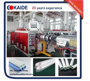 PPR/Glass fiber pipe production machine speed 30m/min