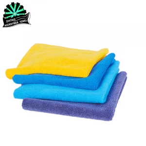 premium 350gsm Car Wash Towel Microfiber Cleaning Cloth 40*40cm