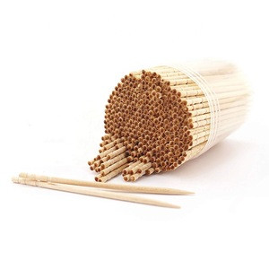 Premium Wooden Round Toothpicks with Storage Holder for Food or Cleaning Your Teeth, 3 Packs of 300 Pieces, Party Supplies