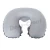 Import Press pump Inflatable TPU U shape Neck Pillow automatic soft self inflatable Airplane Office Sleep neck support Travel pillow from China