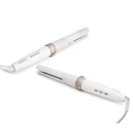 PRITECH New Arrival White Electric Auto Hair Curler Tong