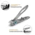 Import Professional  Cutter Stainless Steel Toe Nail Clipper from China