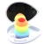 Import Professional Factory Made Private Laser Custom Logo Latex Free Washable Rainbow Makeup Sponge from China