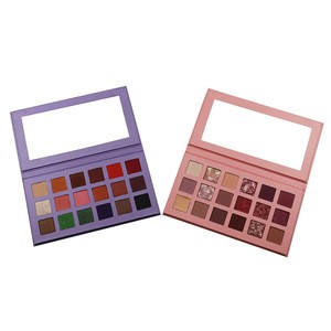 Professional High Pigment 18 Colors Eyeshadow Palette Matte Shimmer Eye Shadow Cosmetic Makeup Kit