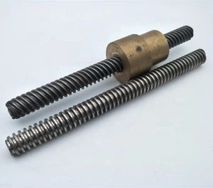 Professional production trapezoidal lead screw diameter 8-40 lead 1-20-40-50-100 head number 1-12