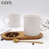 Promotional 11oz custom tea coffee white sublimation ceramic mug