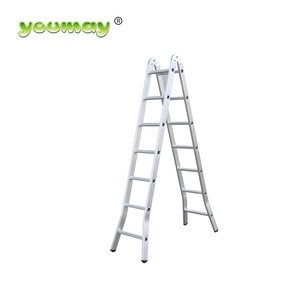 Promotional 12&#39; multi purpose ladder 4 x 5 with scaffold plates