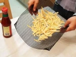 PTFE heavy duty non-stick BBQ hot grill mesh , suitable for all gas ,electric ,charcoal bbq hot plate