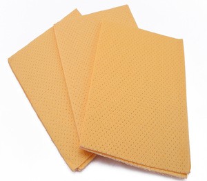 PU coated super absorption nonwoven fabric car cleaning cloth ,glass wash towel