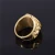 Import Punk wind ornaments wholesale retro false gold boat anchor steel ring men&#39;s navy hook stainless steel ring from China