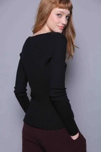 Pure cashmere sets women sweater + leisure pants with waist belt women knitted set