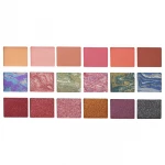 Purple Rebranding Square Smokey Romantic Color Pallets Makeup Eyeshadow Palette