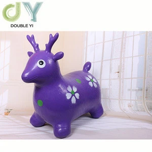 PVC inflatable jumping animal toy / Bouncy Animal toy