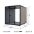 Import Quarantined space office sleeping pod fast assemble isolation office pods reutilization sound proof booth with ventilation from China