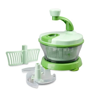 Quick Hand Chopper Through Rotating Handle multifunction Vegetable Dryer