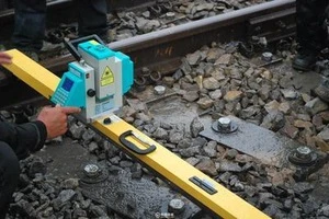 Rail Laser Height Measuring Stagger Gauge Measurement / Railway Tools