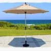 Rain Resistant Garden Folding Umbrella,Patio Umbrella Custom With Water Base