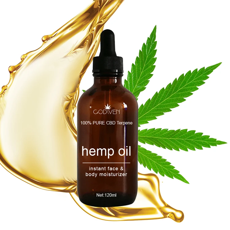 Real body oil containers with enriched hemp body oil,relaxing and calming for body