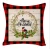 Red Black Christmas Buffalo Check Plaid Pillow Cover Winter Deer Home Decorative Throw Pillow Case Cushion Cover for Sofa