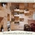 Import Red Hotel Modern unquie wine store display furniture wooden wine stand from China