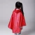 Import Reflective Red Black Children Safety Raincoat Poncho with dot pattern for girl boy Rainwear from China