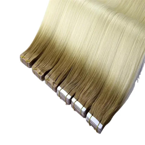 Remy Russian Double Drawn Human Tape In Hair Extensions