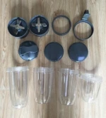 Replacement Parts for Nija Blender, Nija Cup with Cup lid (18 oz.)