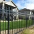 Residential galvanized steel decorative privacy fence panels fencing trellis