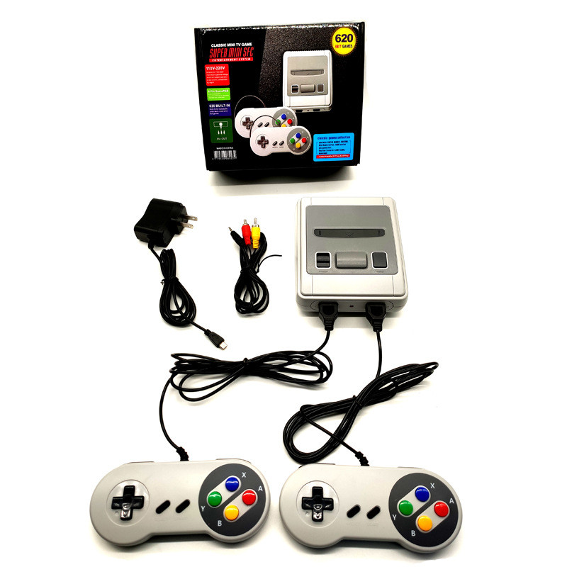 Buy Retro Game Console Classic Mini Sfc Snes Game With Built-in 620 ...