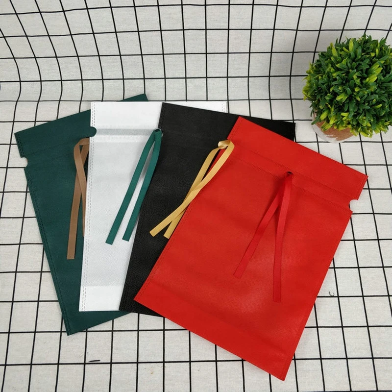 Reusable Fashion PP Tote Bags2021 Hot Sales Cheap Advertising Custom Logo Printing Color Gift Packing Non Woven Drawstring Bag