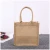 Import Reusable Jute Shopping Bag Printed Logo Wedding Gifts  Recycled Burlap Jute Tote Bag from China