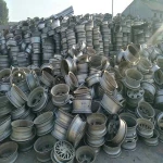 Reuse Car Aluminium wheel alloy scrap 99.90%