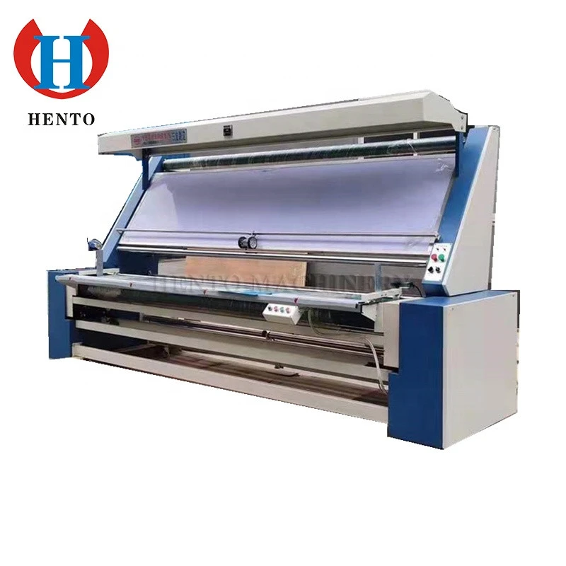 Roll Fabric Cutting Machine / Fabric Inspection Rolling Machine / Fabric Inspection Machine
