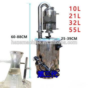 Rose Lavender Essential Oil Steam Distillation Extracting Equipment/Basil Oil Extraction Machine