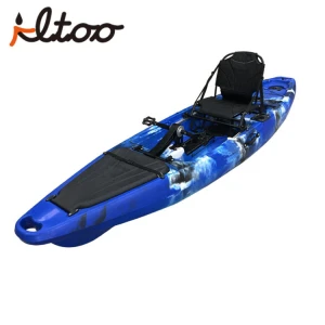rotational ocean kayak con pedales, jet kayak, fishing kayak pedal drive