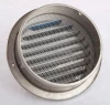 Round shape stainless steel external louver vent cap