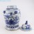 Import Rzsc28 Jingdezhen Blue and White Flower and Bird Lion Head Ceramic Jinger Jar from China