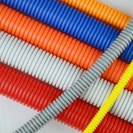 Flame Retardant PP Corrugated Pipes, Plastic Corrugated Pipes, Tubes